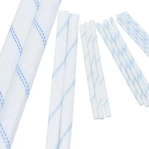 2715 Fireproof Silicone Fiberglass Sleeve Tube 1.5 KV PVC Insulated Heat Resistant Rubber Glass Material for High Temperatures