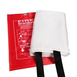 2M X 2M Fire Fighting Equipment Fire Blanket Fiberglass Cloth Welding Kitchen Space Accessory Box BBQ Accessories