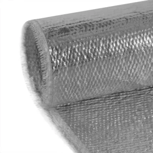 2mm Silicate Ceramic Glass Fibre Cloth with Both Side Aluminum