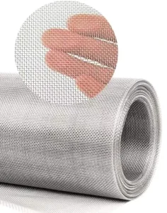 304/316 Stainless Steel Wire Mesh Plain Weave Woven Wire Cloth for Filter Screen with Bending and Cutting Services