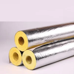 30mm DIA Fiberglass Wool Tube Pipe Material Insulation Low Thermal Conductivity Heat Insulation Stone Wool Pipe Insulation