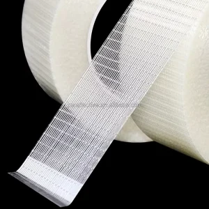 30mmx50m White High Temperature Epoxy Resin Fiberglass Mesh Tape 220V Strong Self Adhesive Cable Jointing Insulation Tape