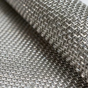 316 Marine Grade Stainless Steel Wire Cloth Plain Weave for Chemical Processing Filters Cutting Applications Welding Bending