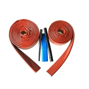 350-1650C High Temperature Insulated Silicone Sleeves Steel Smelting 30mm High Temperature Resistant Inner Fiber