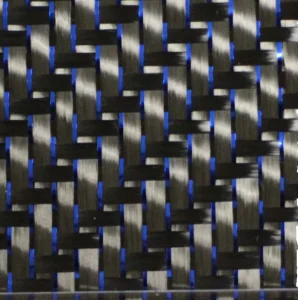 3k 230g Durable Industrial Grade Blue Silver Fiber Carbon Cloth for Wind Energy Blade Reinforcement