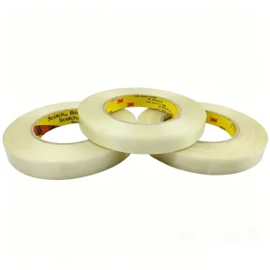 3m8919 0.08mm Thick Silicone Adhesive Single Sided Polyester Fiber Easy-Tear Packaging and Sealing Tape