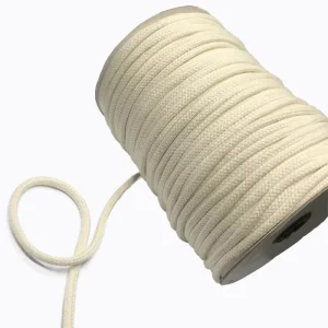 3mm 4mm 5mm 6mm Braided Core Natural Cotton Cord