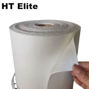 3mm Thickness Low Thermal Conductivity White and Gold Ceramic Fiber Paper for Insulation 1100 Working Temp