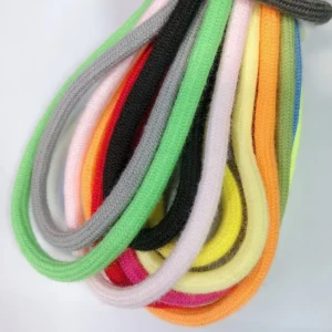 4-5mm Factory Nylon Strong Stretch Round Braided Elastic Cord Polyester Rope