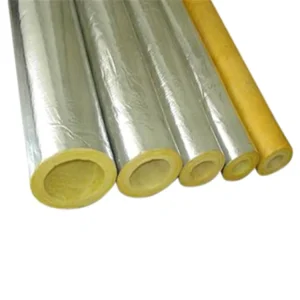 40mm Fiberglass Pipe Insulation Glass Wool Pipe Section