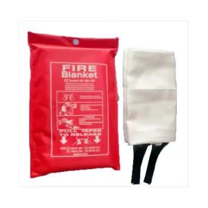 430GSM HT800 100% Fiberglass Fire Blanket 550 Heat Resistant Customizable Sizes for Kitchen Use