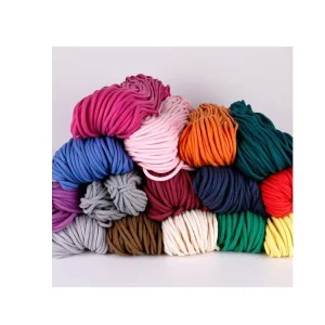 4mm 5mm 8mm 6mm High Quality Polyester Cotton Round Braided Rope