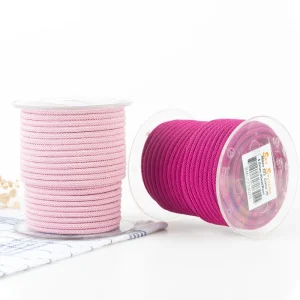 4mm Lanyard Round Polyester Rope Jewelry Accessories Beading Thread Cord Bracelet Braided Necklace Material