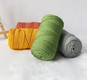 4mm Polyester Braided Cord 150M DIY Macrame Rope for Plant Hangers, Crochet Bags, Home Decor Crafts