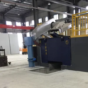 500KG 0.5T IGBT Medium Frequency Induction Hydraulic Steel Shell Industrial Furnace for Melting Iron Copper Aluminum Steel