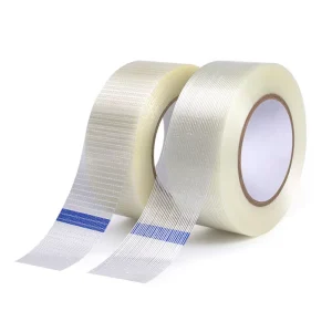 50M Length Strong Fiber Glass Reinforced Adhesive Tape Single Sided