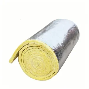 50mm Thick Glass Wool Roll Exterior Wall Insulation for Warehouse and Outdoor Use Energy Star Certified Fireproof
