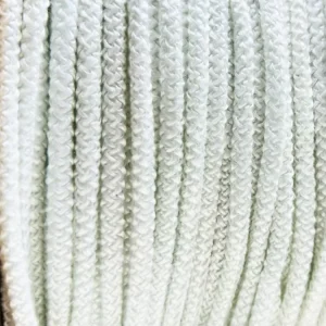 6 20mm Chinese Factory Fiber Glass Braided Round Glass Rope Fiberglass Cord for Stove Seal Grill Door Sealing Gasket