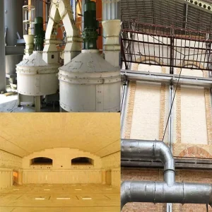 60t/d Refractory Material End Fired Furnace
