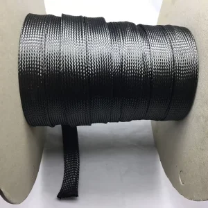 650 C Carbon Fiber Braided Sleeve High Temperature Sleeve 3K Carbon Fiber Braided Abrasion Resistant Cable Sleeve for Rods Hoses