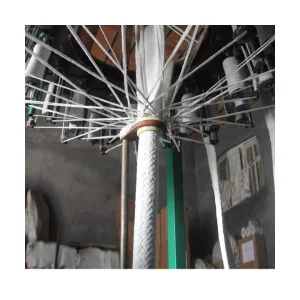 650 C Insulation Ceramic Fiber Rope Glass Fiber Reinforced for Oven Gasket for Refractory Applications