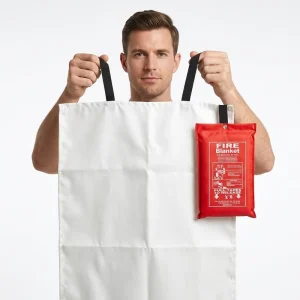 6m*9m Fiberglass Fire Retardant Fire Blanket for Firefighting