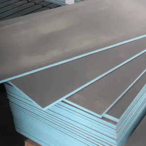 6mm/10mm/12mm/20mm Thickness Customized Extruded Polystyrene XPS Tile Backer Insulation Board