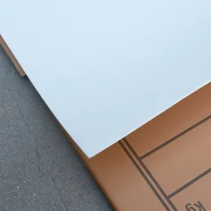 6mm Thick High Temperature Resistant White Ceramic Fiber Paper ISO9001 Certified Fireproof Thermal Insulation Material Roll
