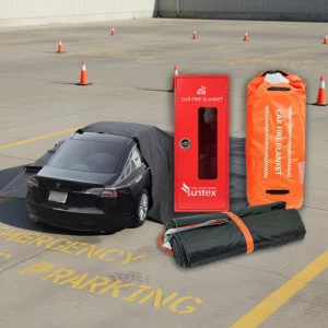 6x8m Portable EV Car Fire Blanket 1000°C