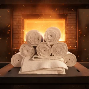96kg/m3 128kg/m3 Ceramic Fiber Blankets CE for Boiler Insulation Ship Fireproofing Project Solution Bulk Purchase