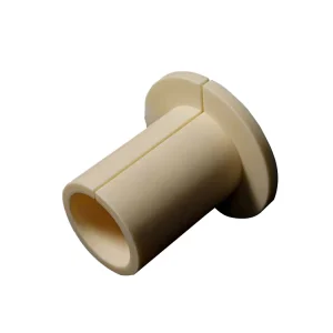 99% Alumina Ceramic Flange Bushinng Tube Pipe Sleeve