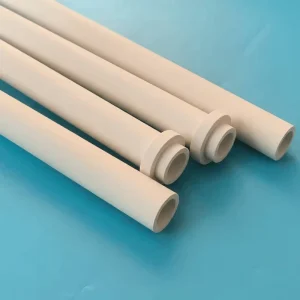 99% Alumina Ceramic Furnace Tube OD 35mm ID 25mm Length 850mm Thermocouple Protection Insulation Sleeve