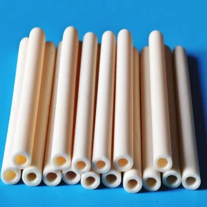 99% Alumina Ceramic Tube OD 6mm ID 3mm L70mm One End Closed Thermocouple Protection Sheath High Temp Sensor Sleeve Pipe