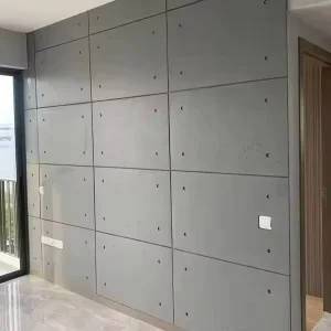 A1 Grade 2440*1220*18mm High Strength Industrial Calcium Silicate Board Non-Asbestos Refractory Fireproof Cement Fiber