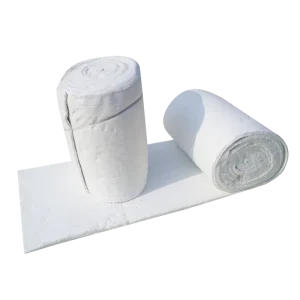 AL2O3+SIO2 Aluminum Silicate Ceramic Fibre Insulation Blanket 610mm 1220mm Pure White Refractory Ceramic Fiber Blanket