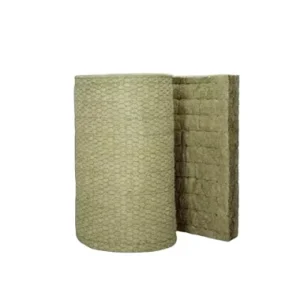 Acoustic 60kg/m3 Rock Wool Roll Blanket with Aluminum Foil Facing Heat & Sound Insulation Material 5+ Year Warranty