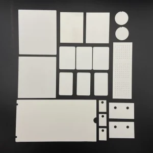 Aigao Flexible Aluminum Silicate Ceramic Fiber Seal Gasket Fireproof Insulation Ceramic Fiber Pad Custom Die Cutting