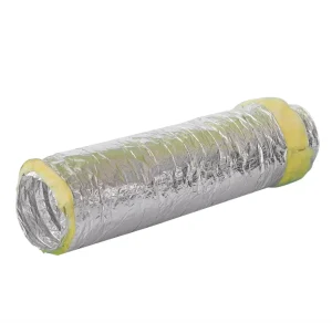 Air Ventilating Insulated Duct Pipe with Fireproof Foil Jacket Aluminum Foil Flexible Ductaluminium Insulated Flexible Ducts