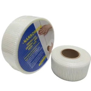 Alkali resistant Glass Fiber Self adhesive Tape for Wall Repair and Reinforcement and Joint Treatment of Gypsum Boards