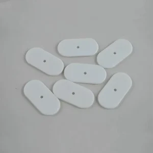 Alumina Ceramic Insulating Washers with Hole High Temperature Resistant Ceramic Gaskets for Electronic Equipment