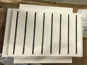 Alumina Refractory Materials Custom High Temperature Ceramic Fiber Heating Module Ceramic Plate Board