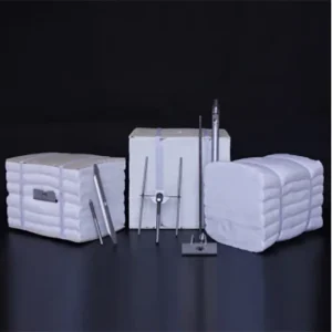 Alumina Silicate 1260 High Pure Ceramic Fiber Module Thermal Conductivity 0.18 for Tunnel Kiln Heat Insulation Working Temp