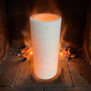 Alumina Thermal Insulation Pipe High Temperature Furnace Ceramic Fiber Tube for Heat Insulation