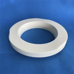 Aluminium Oxide Ceramic Flat Gasket 95% 99% Alumina Washer Ceramic Sealing Ring