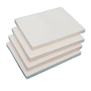 Aluminium Silicate Insulation Sheets High Alumina Ceramic Fiber Board For Thermal Insulation For Ovens