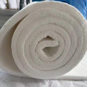 Aluminosilicate Fireproof Insulation Kiln 1450c 1250c Ceramic Refractory Biosoluble Fiber Blanket