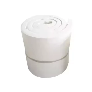 Aluminum-Coated Ceramic Fiber Blanket 950-1250F Working Temp 2 in Thickness Fireproofing Materials up 4hr Protection