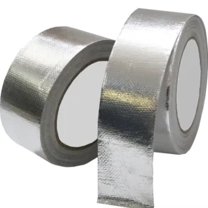Aluminum Foil Duct Acrylic Adhesive Tape Single Sided Waterproof Seal Against Moisture Leak-Proof