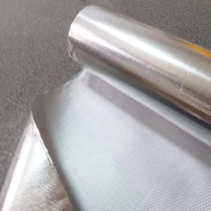 Aluminum Foil Fiberglass Cloth for Pipe Insulation Wrapping Heat Reflective Fabric