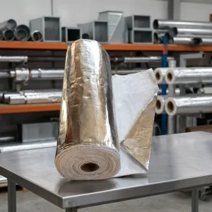 Aluminum Foil Fiberglass Insulation Mat for Pipe Insulation
